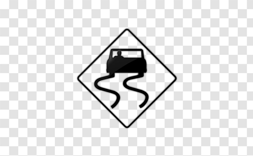 Stock Photography Traffic Sign Royalty-free Warning - Slippery Road Icon Transparent PNG