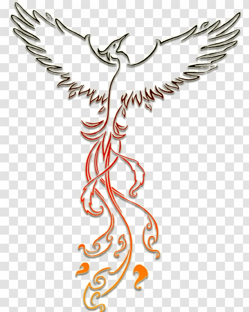 Phoenix Swallow Tattoo Drawing Abziehtattoo Transparent PNG