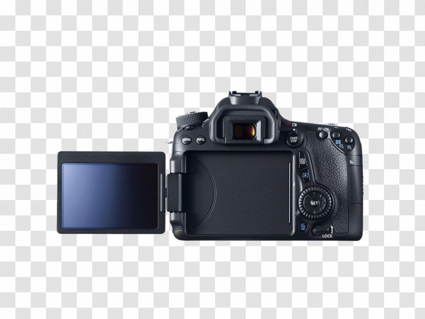 Canon EOS 6D Digital SLR Camera Active Pixel Sensor APS-C - Lens Transparent PNG