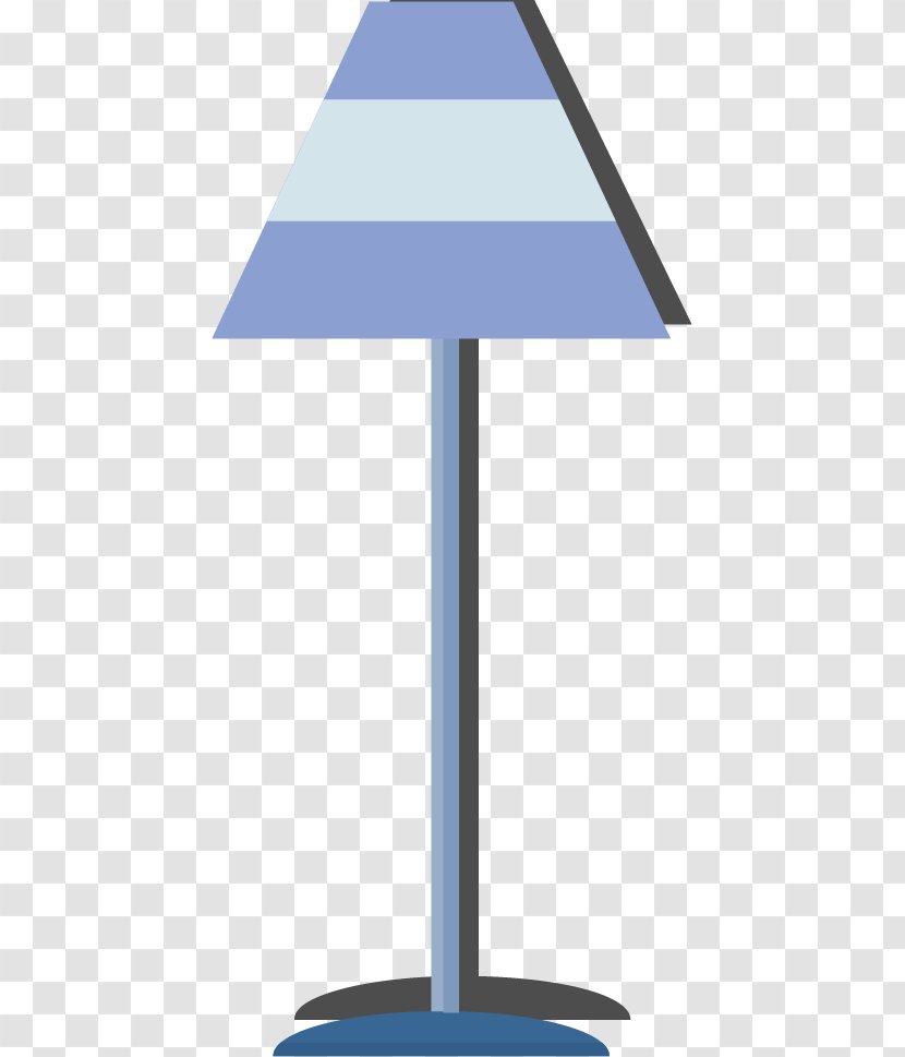 Flat Design - Designer - Vector Floor Lamp Transparent PNG