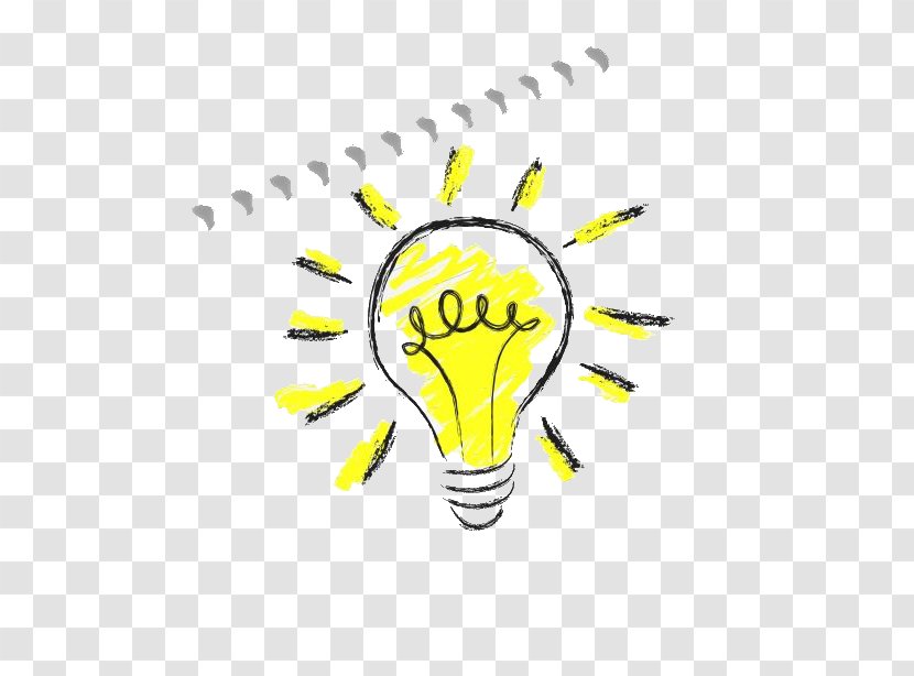 Incandescent Light Bulb Drawing Cartoon - Symbol Transparent PNG