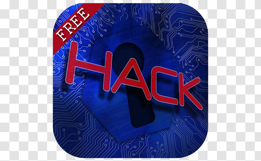 Font Brand Product - Electric Blue - Hackers Prank Transparent PNG