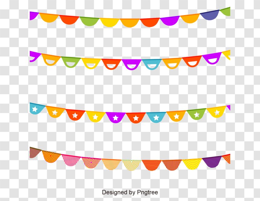 Birthday Party Garland Vector Graphics Clip Art Transparent PNG