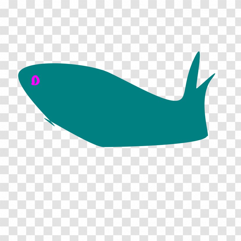 Clip Art - Aqua - Whale Transparent PNG