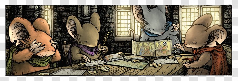 Mouse Guard Roleplaying Game, 2nd Ed. Role-playing Game - Drawing Transparent PNG