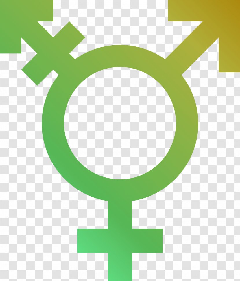 Transgender Man And His Symbols LGBT Woman - Cartoon - Symbol Transparent PNG