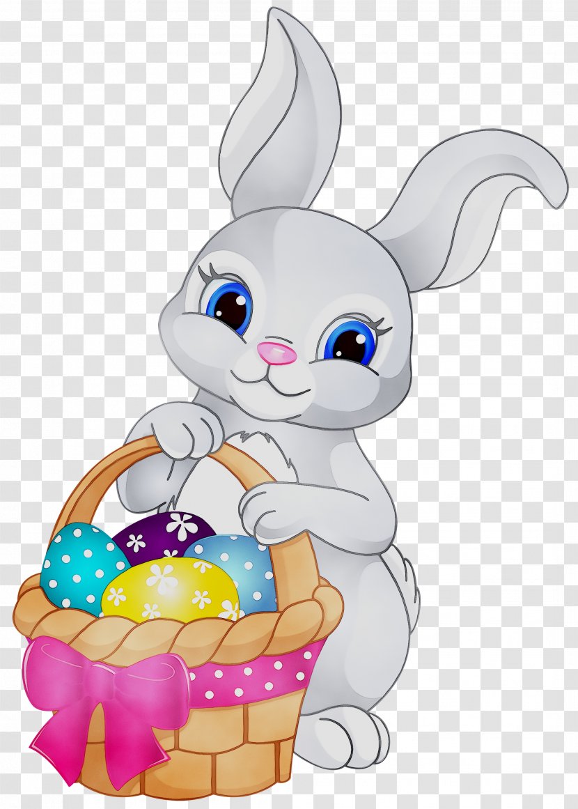 Easter Bunny Rabbit Clip Art Egg - Leporids Transparent PNG