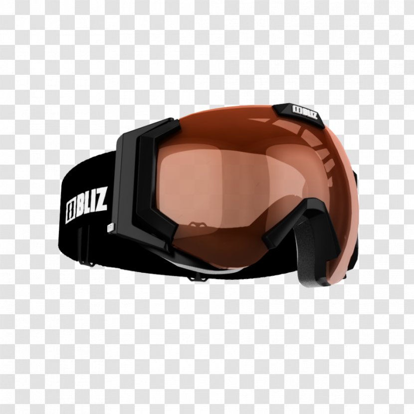 Goggles Gafas De Esquí Orange Glasses Lens - Blue - Concept Sports Transparent PNG