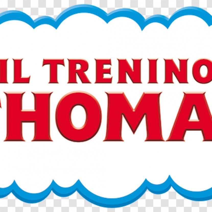 Io Coloro Con Trenino Thomas Brand Logo Sticker Clip Art - Area - The Tank Engine Transparent PNG