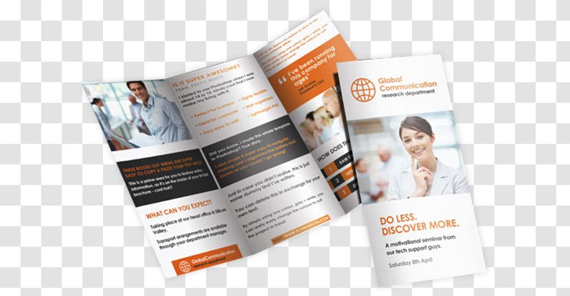 Paper Brochure Printing Flyer Printer - The Company Transparent PNG