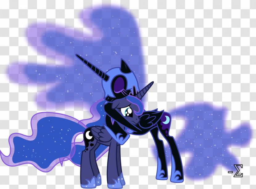 Princess Luna Nightmare Sunset Shimmer Sadness Pony - Embraced Transparent PNG