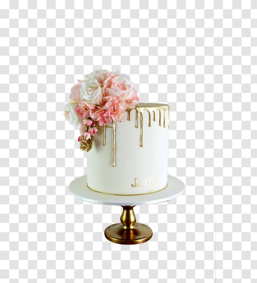 Wedding Cake Birthday Cream Dripping - Decorating - Rose Transparent PNG