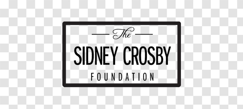 Foundation Ice Hockey Charitable Organization Sponsor Brand - Area - Sidney Crosby Transparent PNG
