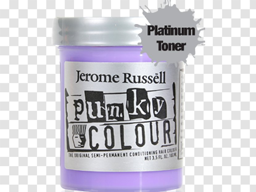Hair Coloring Bleach Violet - Conditioner Transparent PNG