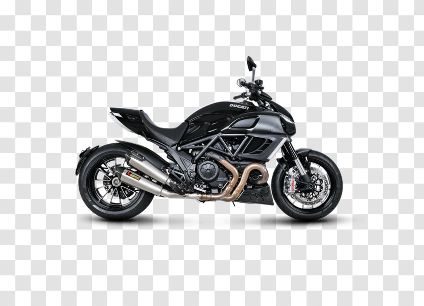 Exhaust System Ducati Scrambler Akrapovič Diavel Motorcycle - Motor Vehicle Transparent PNG
