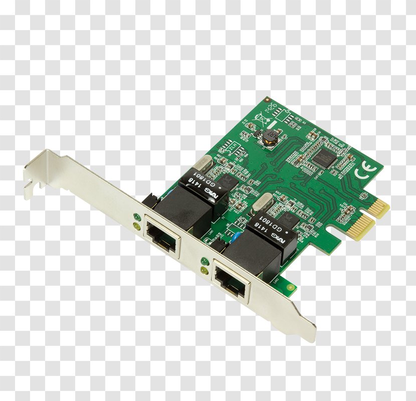 Gigabit Ethernet PCI Express Conventional Network Cards & Adapters - Serial Ata - USB Transparent PNG