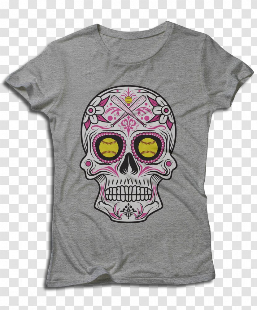 Long-sleeved T-shirt Hoodie - Skull Transparent PNG