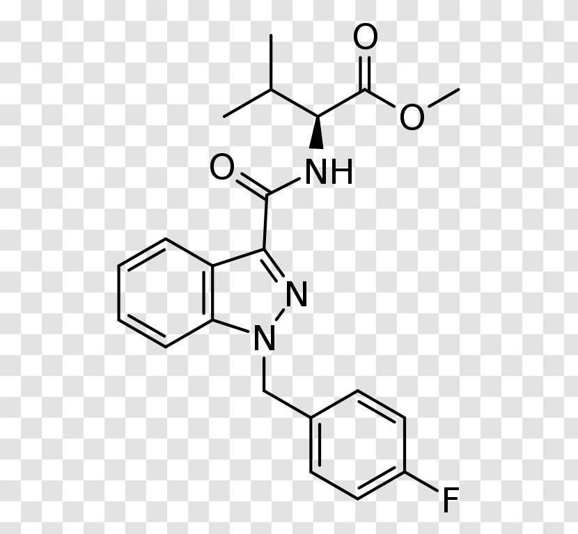 Indazole Molecule AMB-FUBINACA Methyl Group Impurity - Silhouette - Heart Transparent PNG
