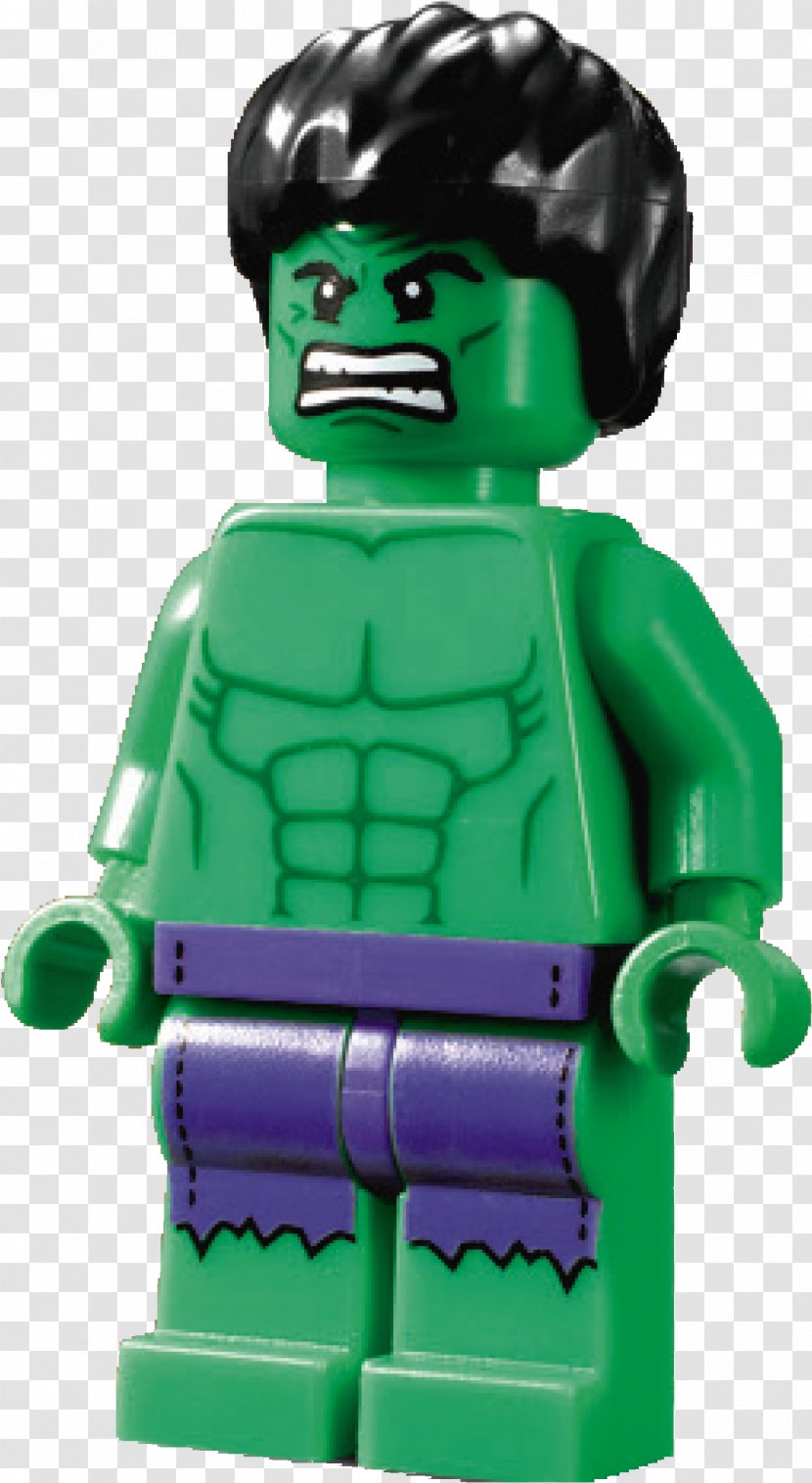 Hulk Lego Marvel Super Heroes Minifigure - Toy Block Transparent PNG