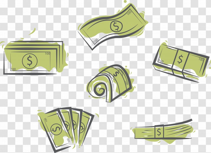 United States Dollar Illustration - One Hundreddollar Bill - Vector Transparent PNG