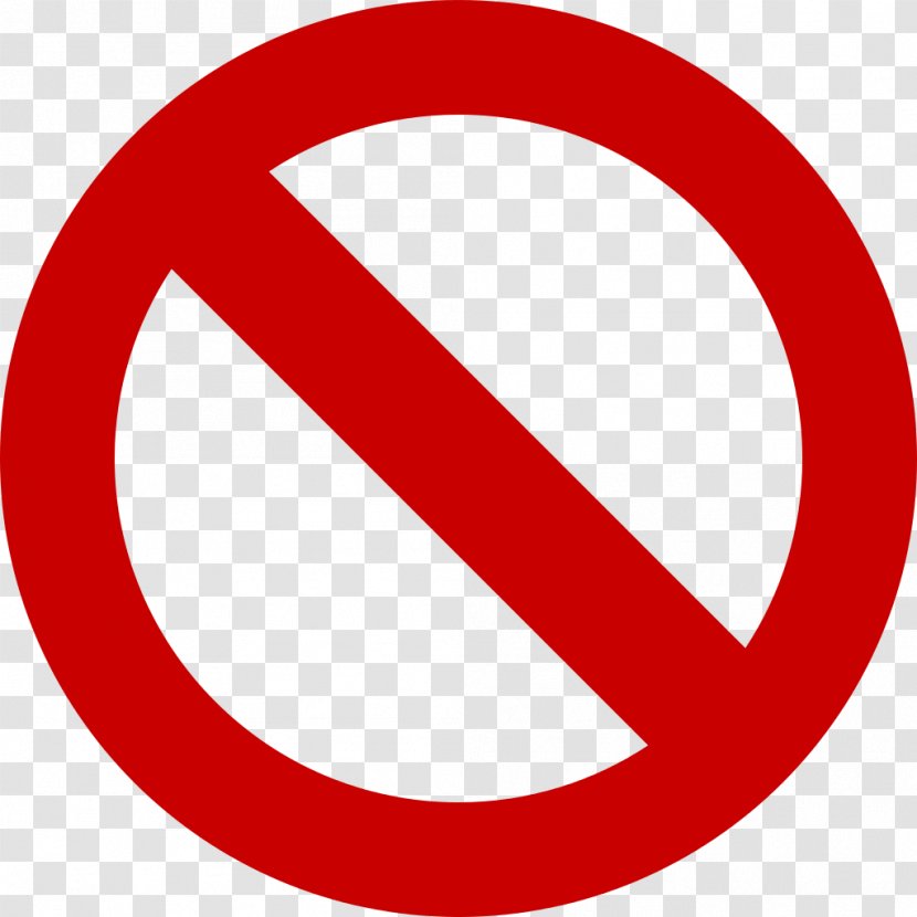 No Symbol Clip Art - Logo - Free Forbidden Files Transparent PNG