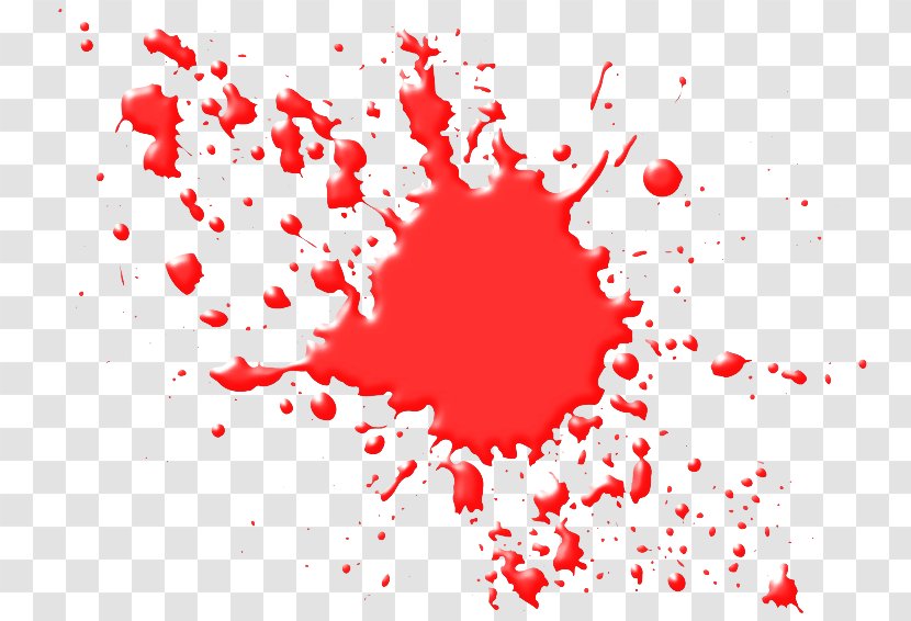 Blood Clip Art - Royaltyfree - Red Splash Transparent PNG