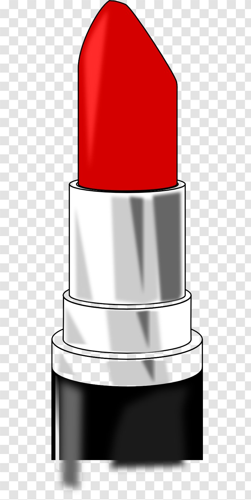 Lipstick Cylinder Cosmetics Clip Art Material Property Transparent PNG