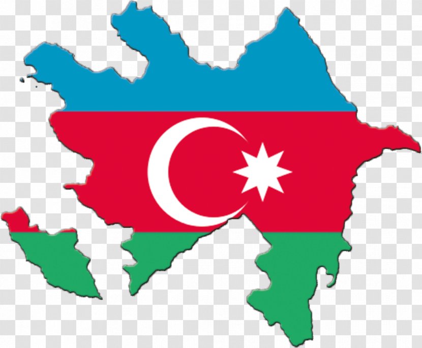 Azerbaijan Soviet Socialist Republic Flag Of Map - National Transparent PNG