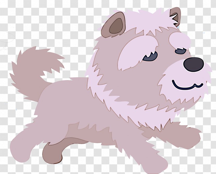 Dog Cartoon Snout Breed Pomeranian - Spitz Transparent PNG