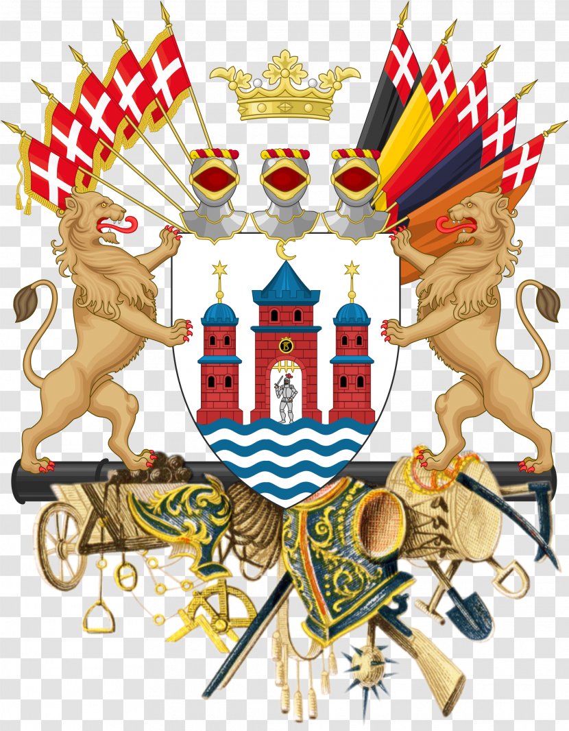 Coat Of Arms Copenhagen Denmark Crest - Flag - Escutcheon Transparent PNG