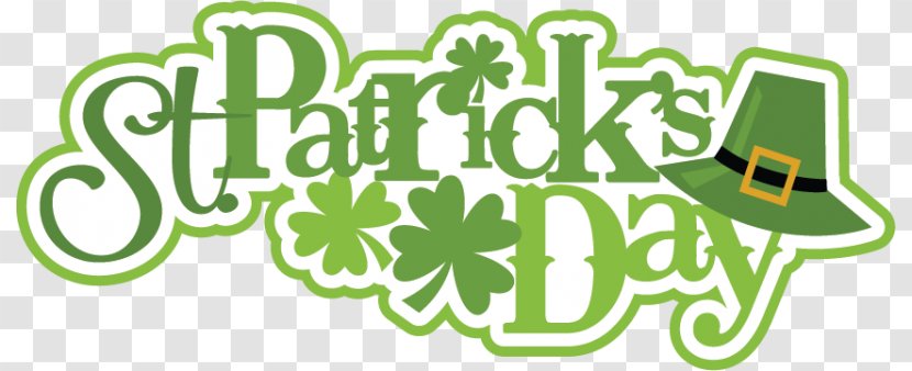 Saint Patrick's Day Text - Area - Shamrock Transparent PNG