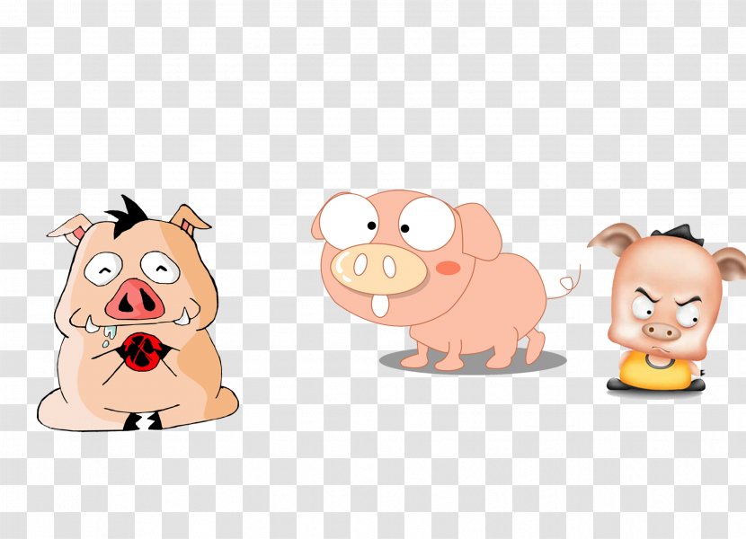 Domestic Pig Cartoon Clip Art - Nose - Cute Transparent PNG