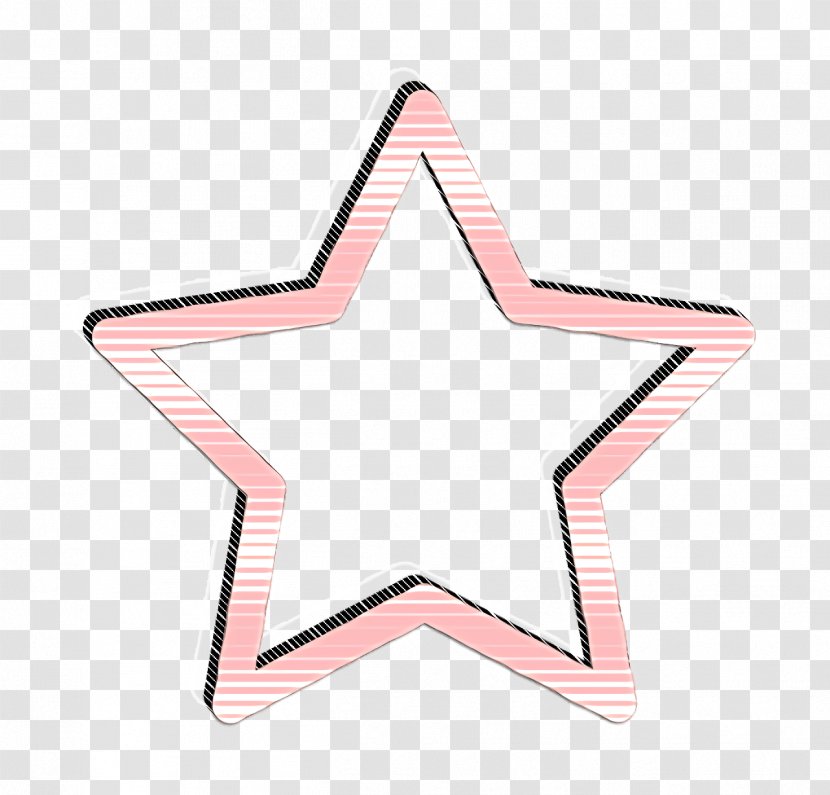 Star Symbol - Pink Transparent PNG