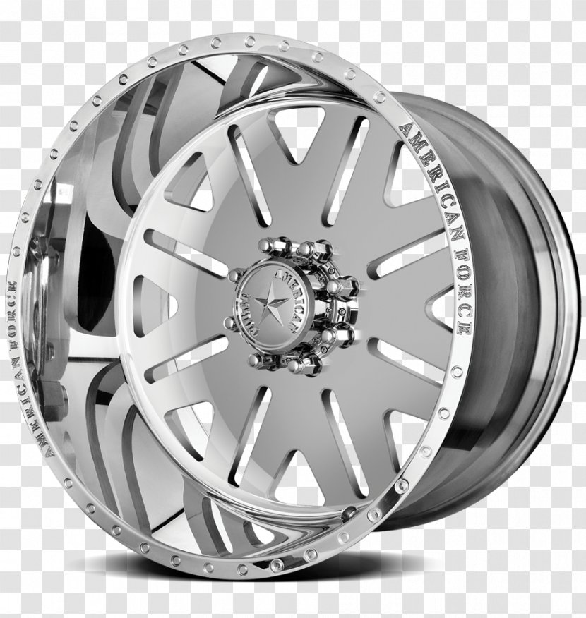 Car American Force Wheels Rim Wheel Sizing - Automotive System - Dirty Tire Transparent PNG