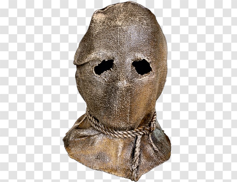 Halloween Costume Mask Gunny Sack Hessian Fabric Bag - Sculpture Transparent PNG