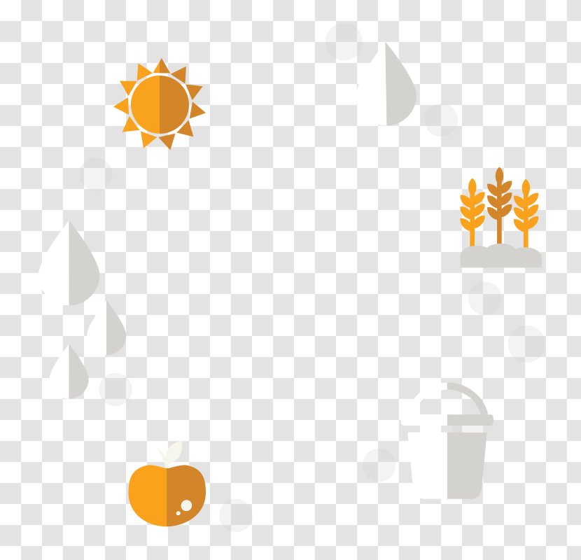 Clip Art Product Design Desktop Wallpaper - Orange - Computer Transparent PNG