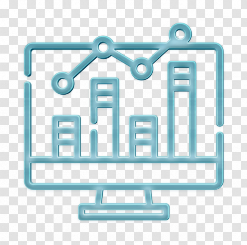 Monitor Icon Business Analytics Icon Analytics Icon Transparent PNG