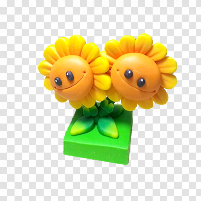 Plants Vs. Zombies Cartoon Download - Flowering Plant - Sunflower Transparent PNG