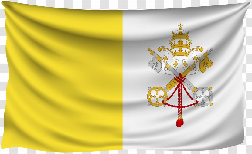 Flag Of Vatican City Holy See Papal States Transparent PNG