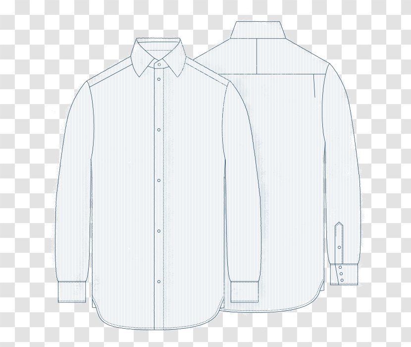 Dress Shirt Collar Outerwear Button - Barnes Noble Transparent PNG