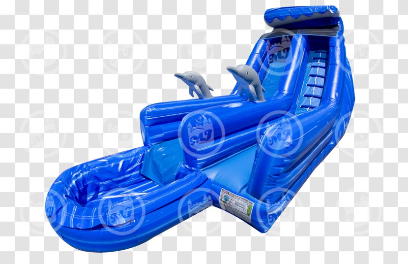 Water Slide Playground Recreation Swimming Pool - Electric Blue - Wave Transparent PNG