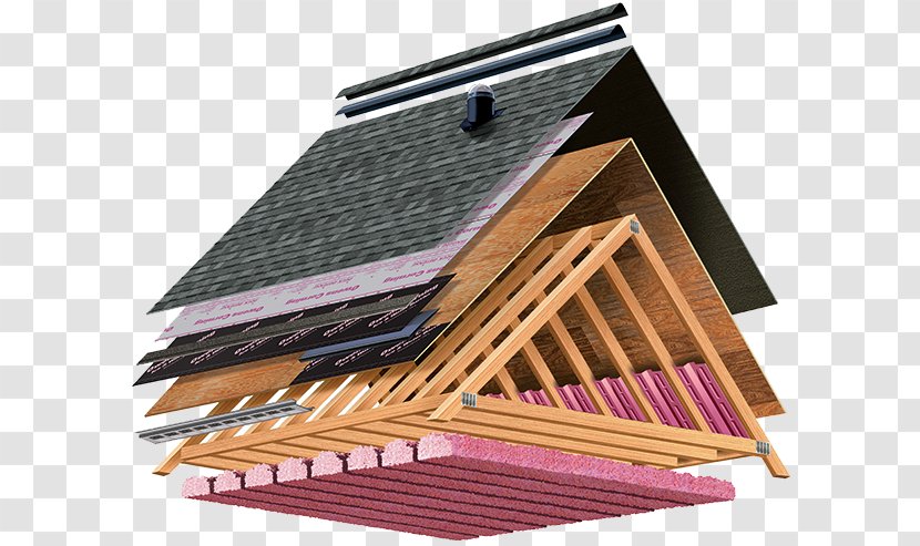 Roof Shingle Asphalt Wood Metal - Bitumen Roll Transparent PNG