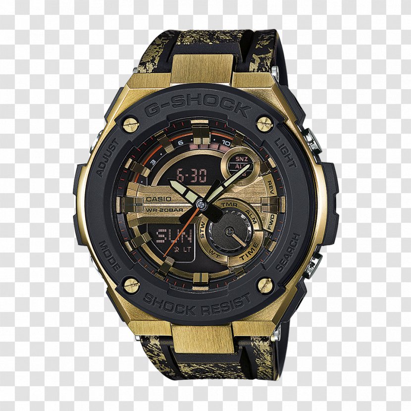 G-Shock Shock-resistant Watch Casio Clock - Tough Solar Transparent PNG