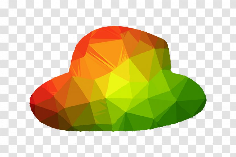 Hat Yellow Product Design - Fedora - Green Transparent PNG