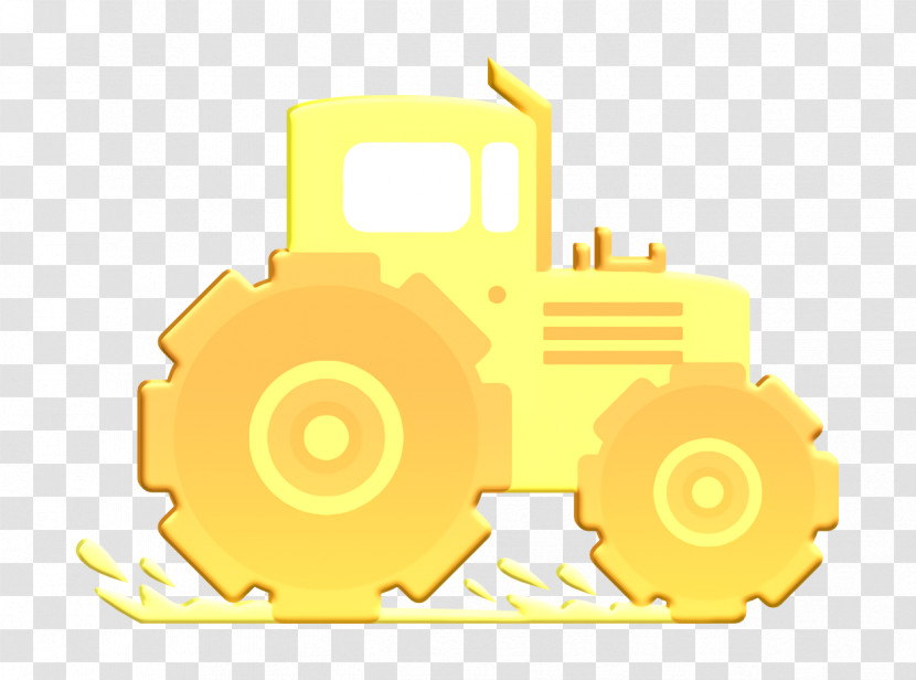 Transport Icon Farm Element Icon Tractor Icon Transparent PNG