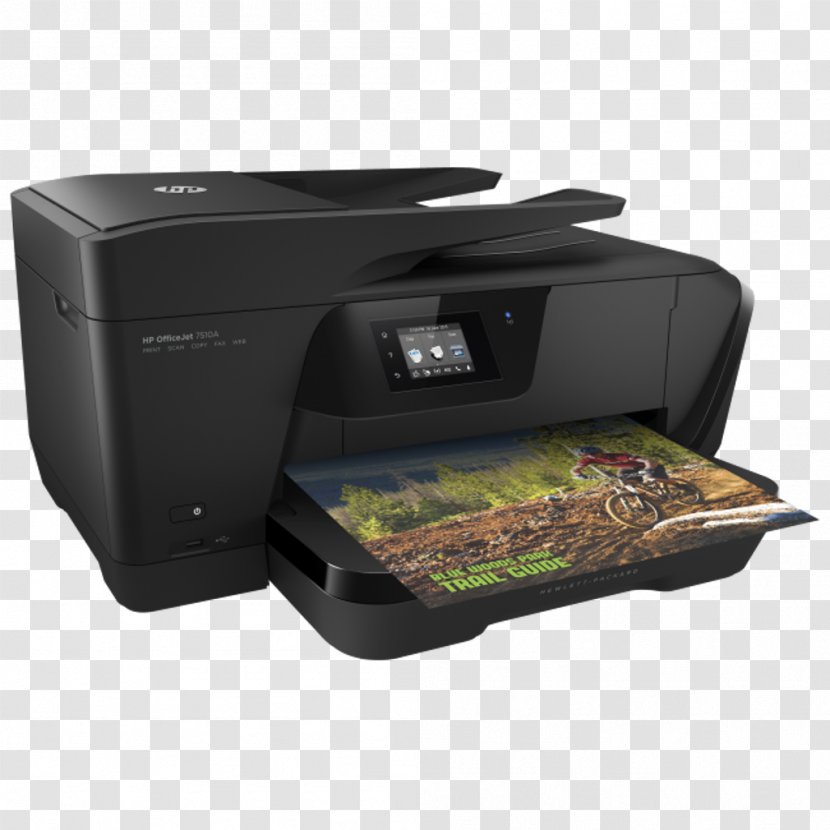 Hewlett-Packard Multi-function Printer HP Officejet 7510 Deskjet - Image Scanner - Hewlett-packard Transparent PNG