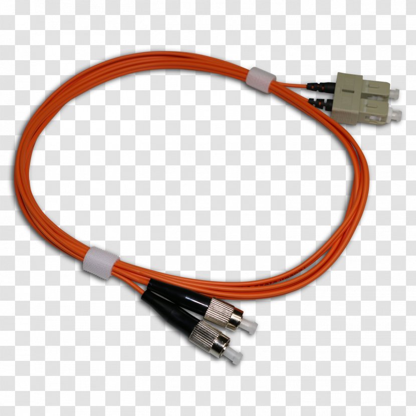 Patch Cable Coaxial Electrical Connector Network Cables - Fiber-optic Transparent PNG