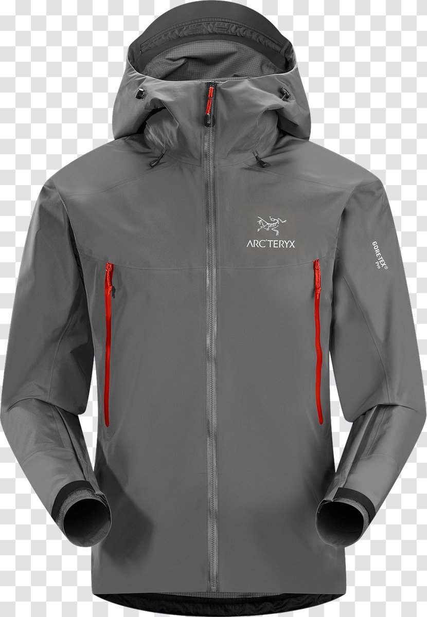 Hoodie Arc'teryx Jacket Clothing - Raincoat - Beta Max Transparent PNG