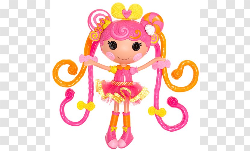 Lalaloopsy Stretchy Hair Doll Amazon.com Toy - Baby Toys Transparent PNG