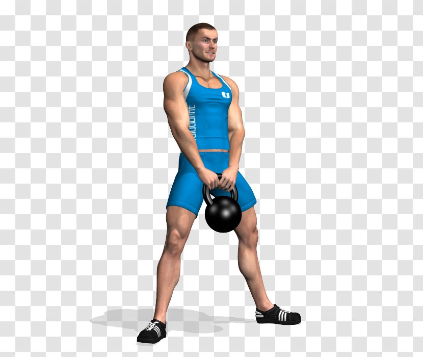 Kettlebell Squat Deadlift Physical Exercise Gluteal Muscles - Flower - Sumo Transparent PNG